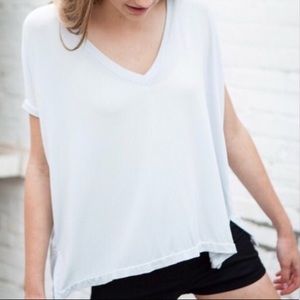 Brandy Melville Flowy V-Neck